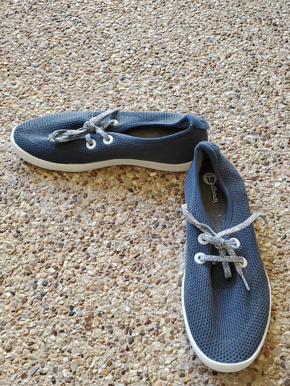 Allbirds Women's Tree Skipper Blue (Blizzard Sole) Size 8 - Picture 2 of 13